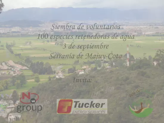 Siembra de voluntarios con Tucker Energy