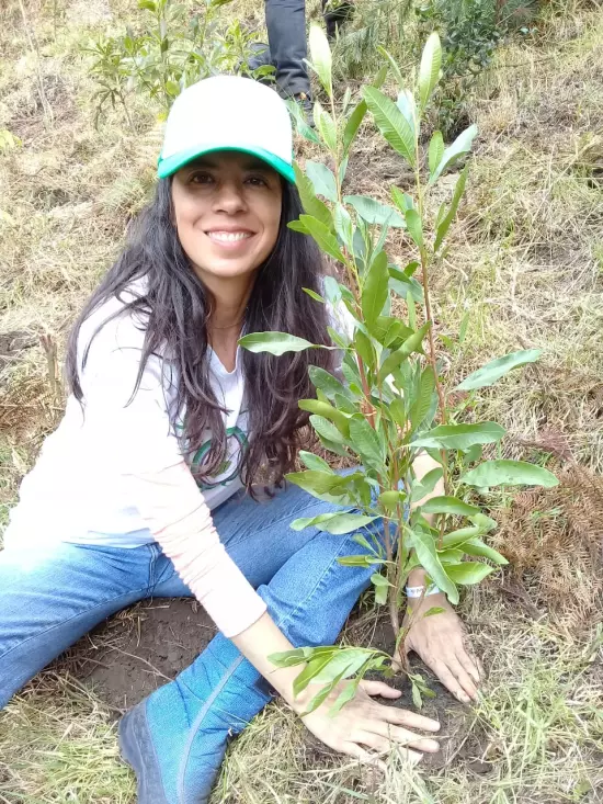 Carolina, integrante del Comité de voluntarios!