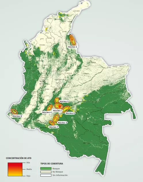 Deforestación en La Macarena, Colombia, alcanza niveles críticos